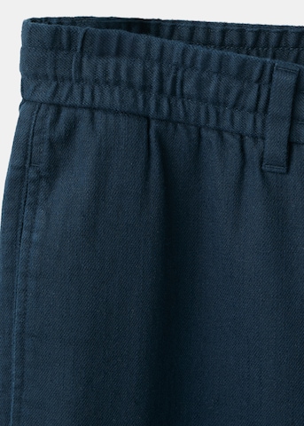 MANGO MAN Loosefit Bukser 'ONIX' i blå