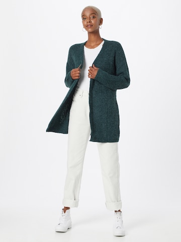 ABOUT YOU Knit Cardigan 'Aleana' in Green