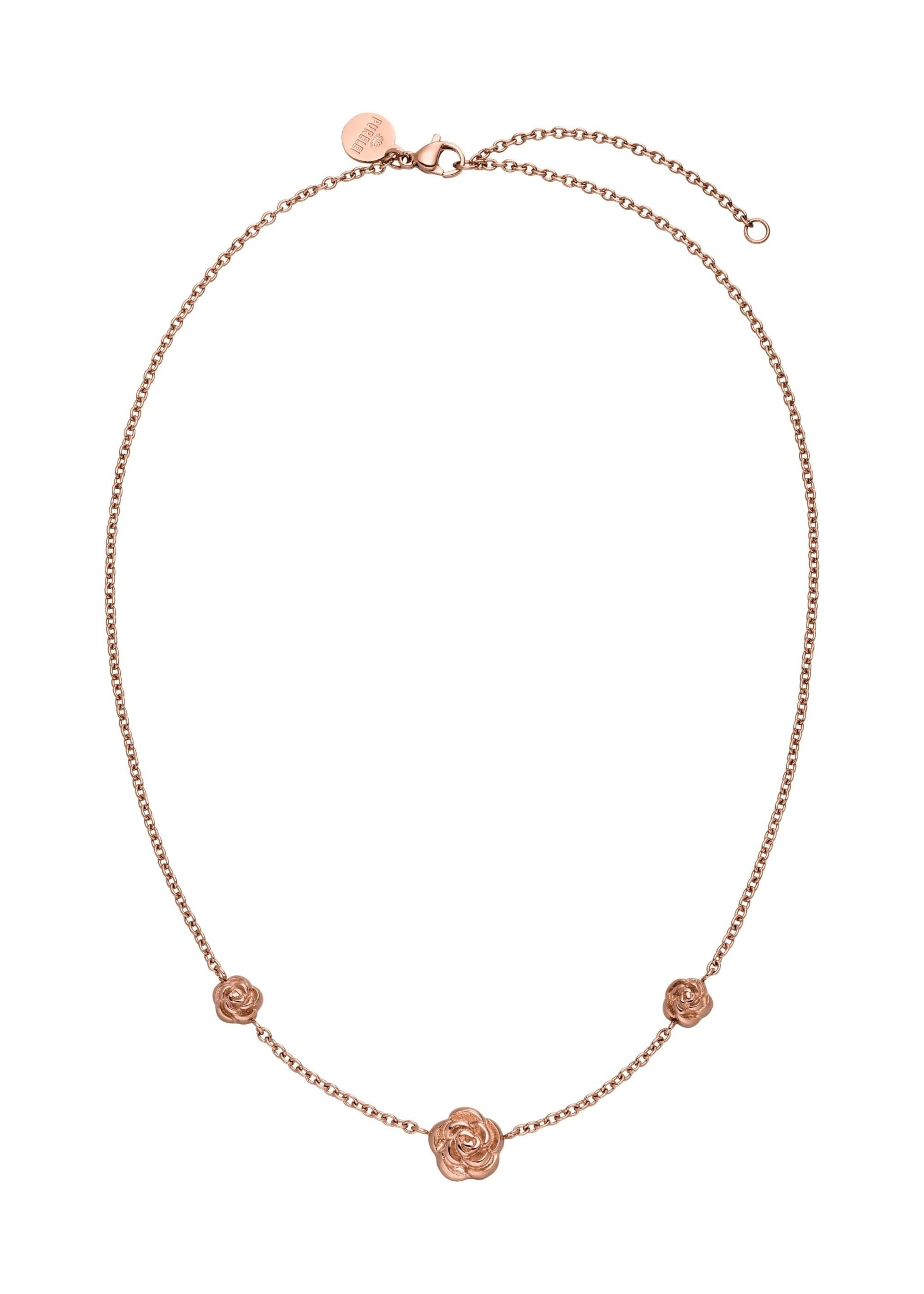 PURELEI Chaîne 'Velvet Rose' en or rose, Vue avec produit