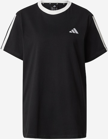 ADIDAS SPORTSWEAR Toiminnallinen paita värissä musta: etupuoli
