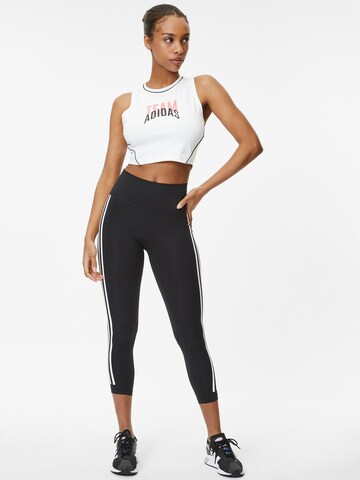 ADIDAS SPORTSWEAR Sportovní top – bílá