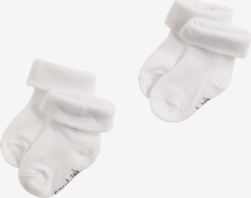 Noppies Socks 'Beef' in White: front