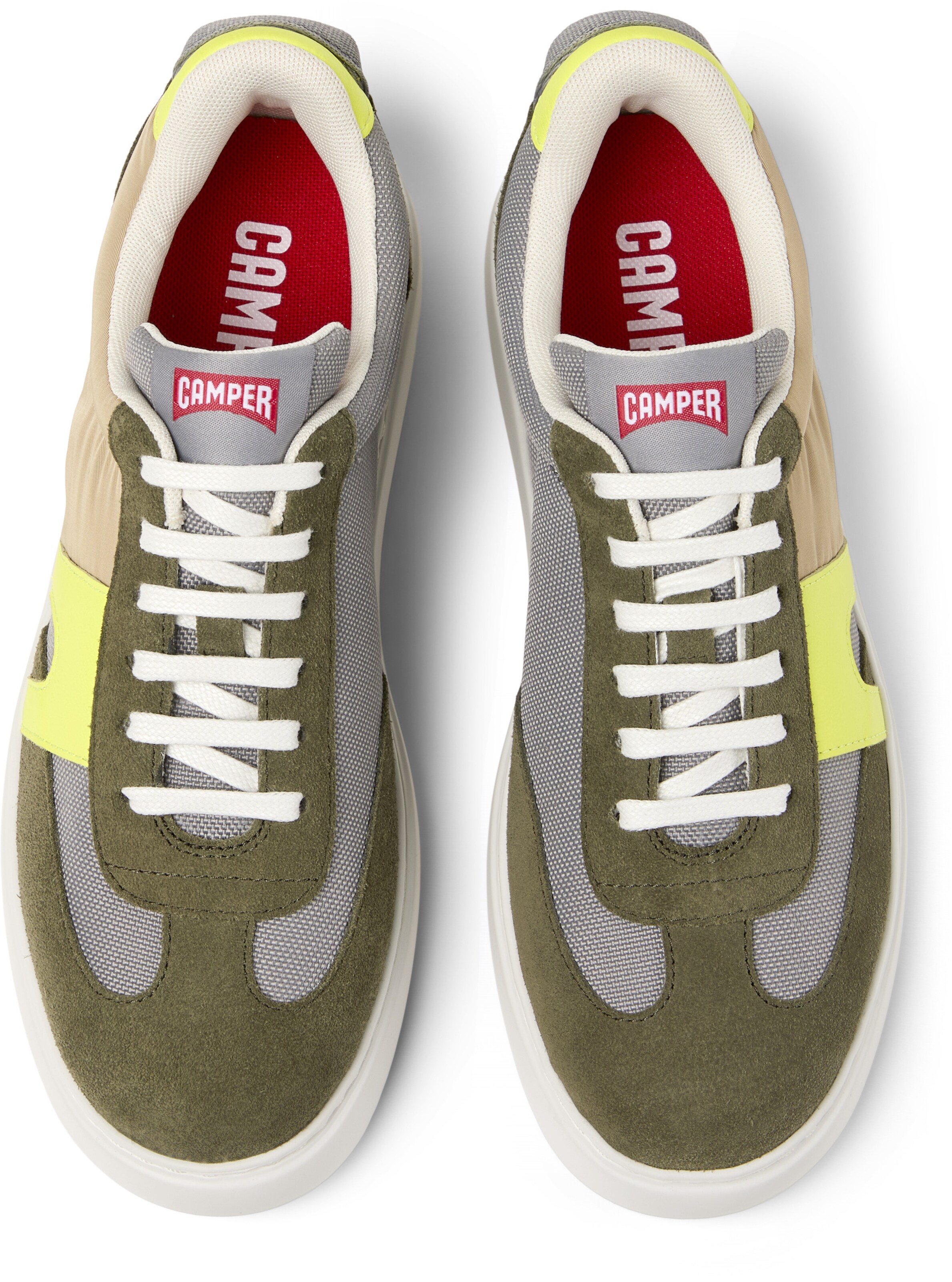 Baskets basses 'Runner K21' CAMPER en mélange de couleurs