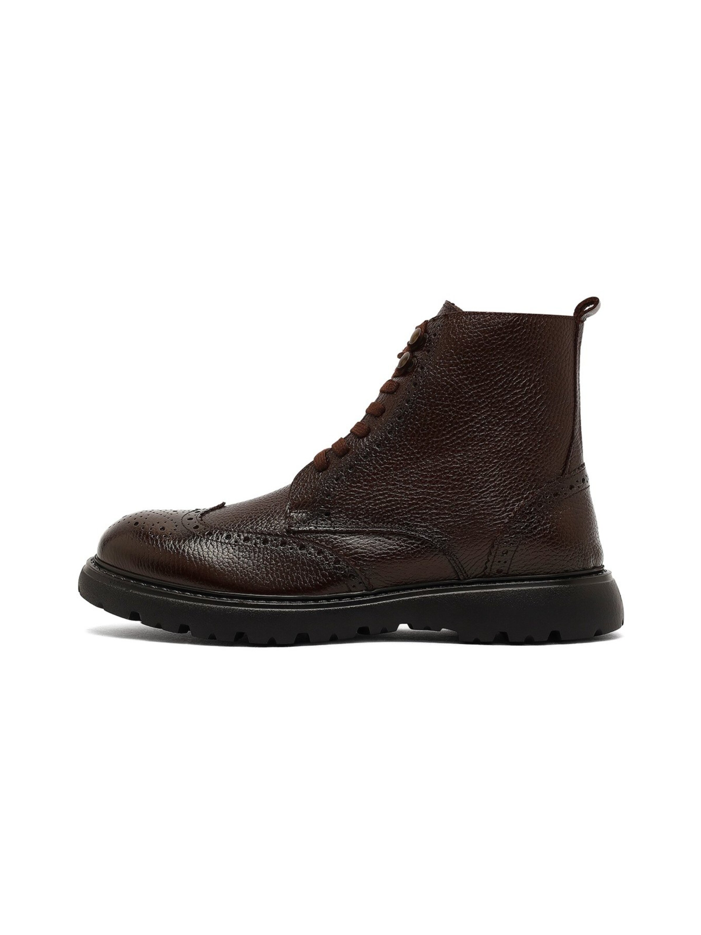 Boots stringati di Derimod in marrone: frontale