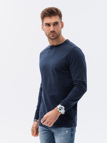 Ombre Shirt in Blauw: voorkant