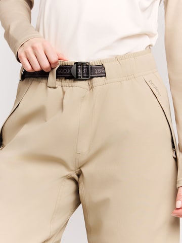 PROTEST Regular Workout Pants 'PRTSami' in Brown