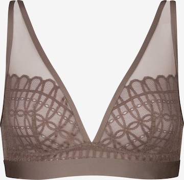 Mey Triangel BH 'Poetry Temptation' in Braun: Vorderseite