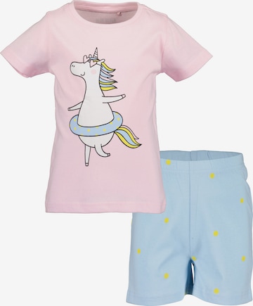 BLUE SEVEN Pyjamas i rosa: framsida