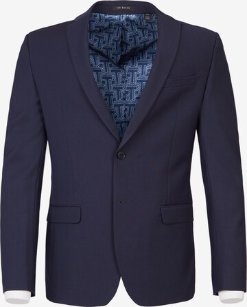 Ted Baker Slim fit Business-colbert 'Panama' in Blauw: voorkant