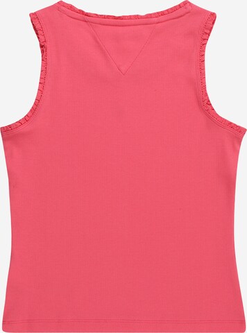 TOMMY HILFIGER Top 'ESSENTIAL' in Roze