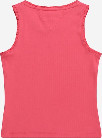 TOMMY HILFIGER Top 'ESSENTIAL' in Roze