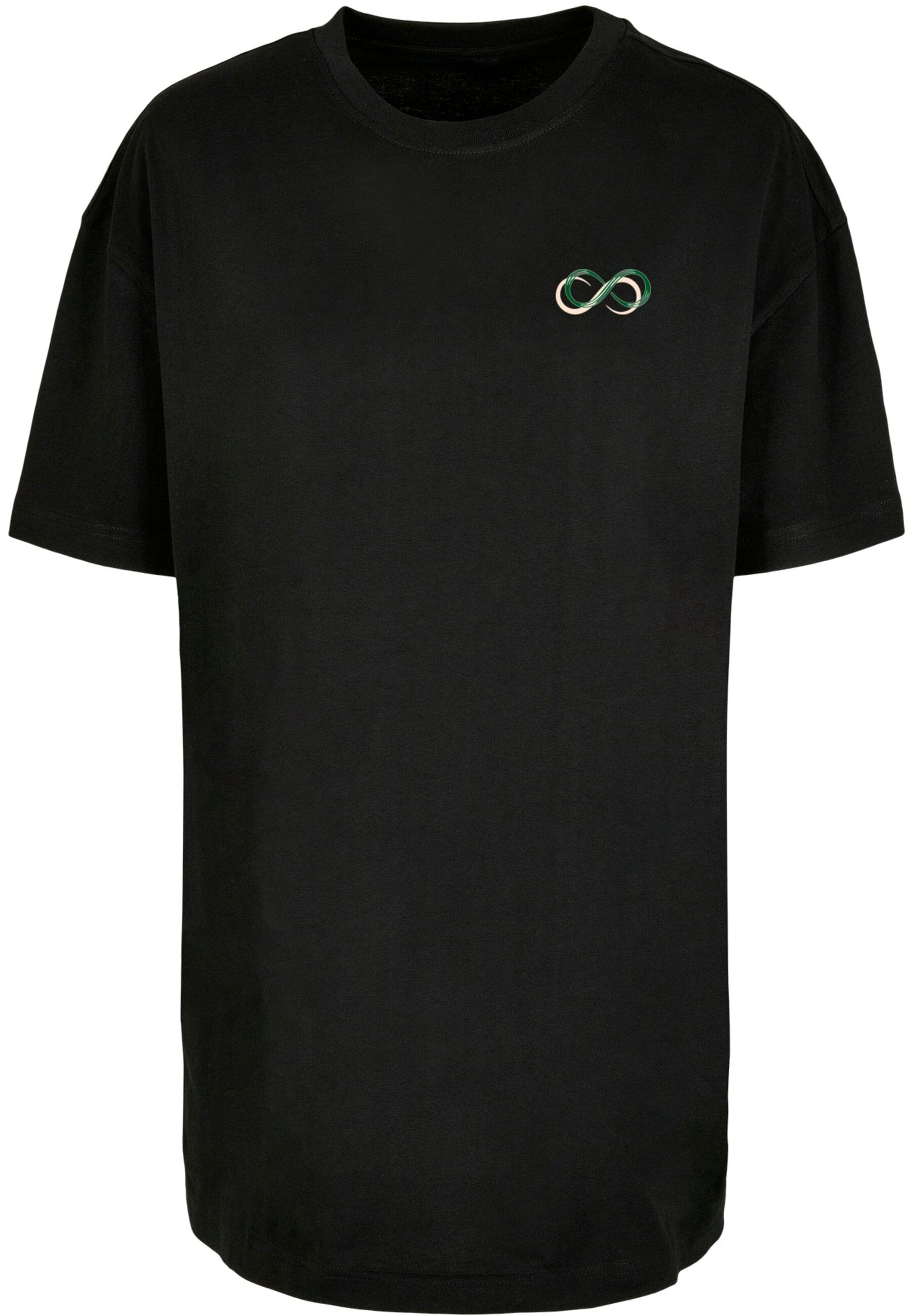 Merchcode Oversized shirt 'Unlimited Edition' in Zwart: voorkant