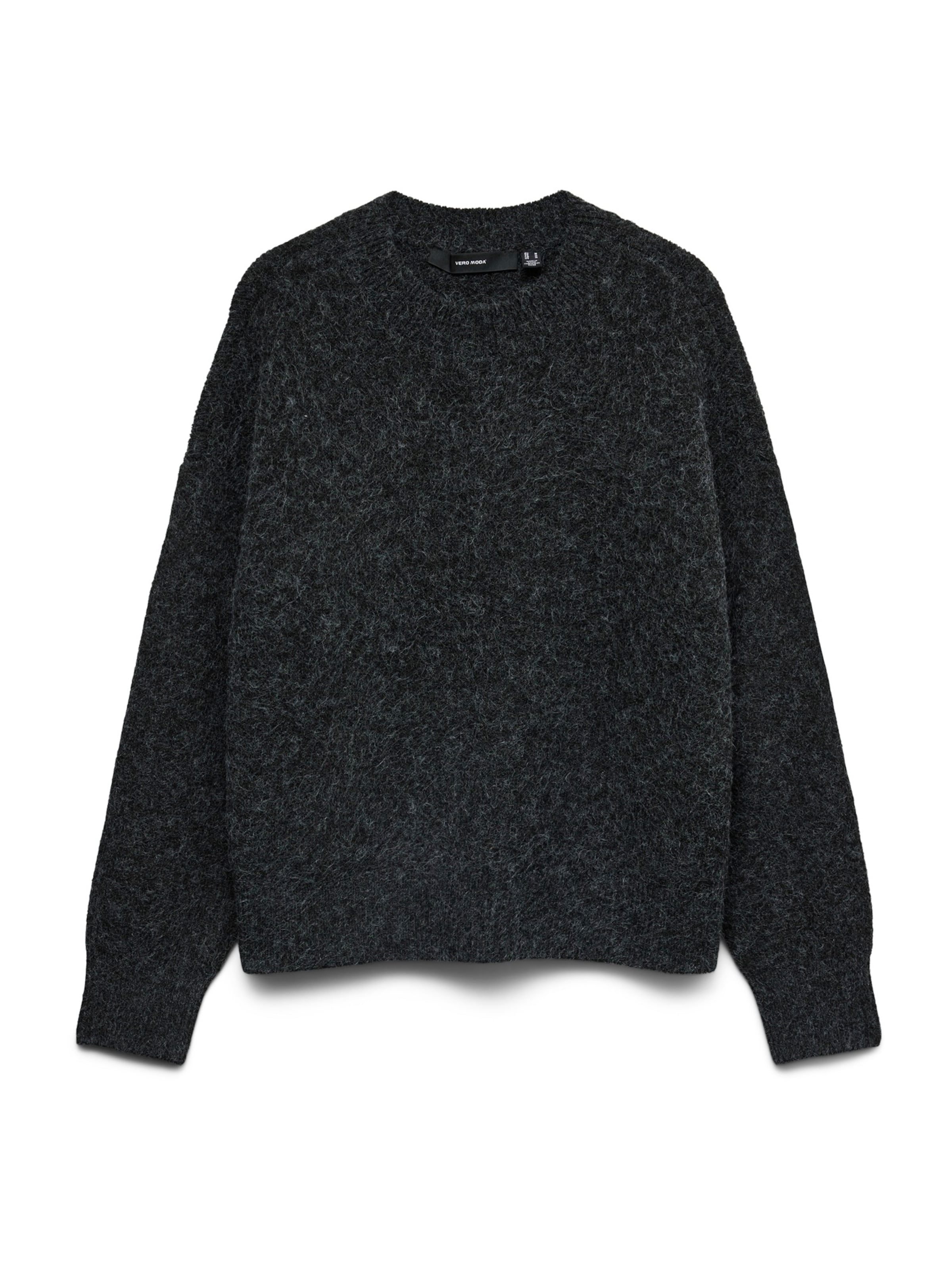VERO MODA Пуловер 'VMDOFFY' в черно: отпред