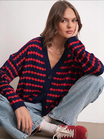 MixRay Strickjacke in Blau