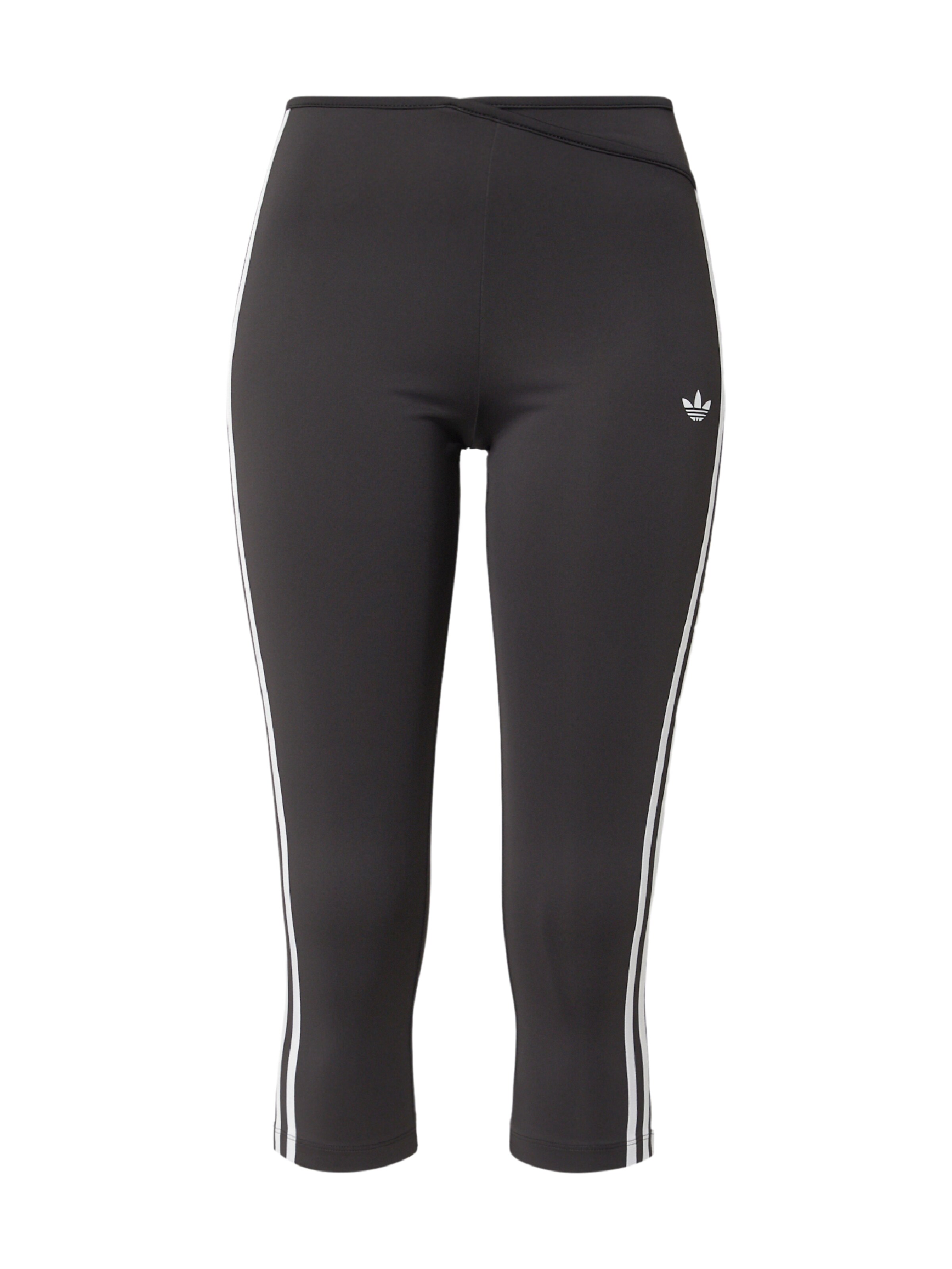 ADIDAS ORIGINALS Skinny Leggings in Zwart: voorkant