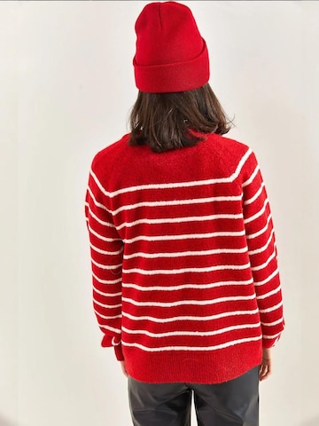 Pull-over Bianco Lucci en rouge