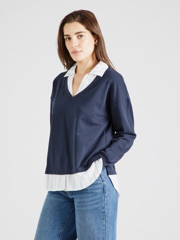 ONLY Sweatshirt 'ONLFEEL' in Blue: front