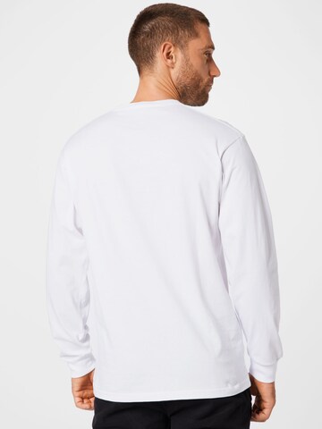 VANS Shirt 'MN LEFT CHEST LS' in Weiß