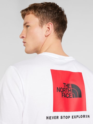 THE NORTH FACE - Camiseta 'REDBOX' en blanco