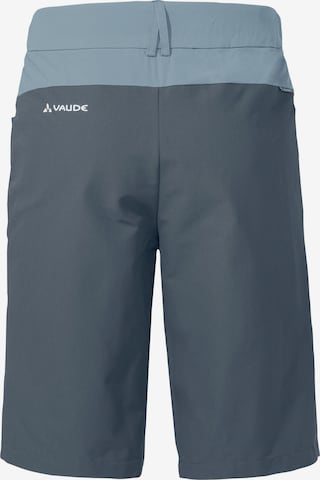 VAUDE Regular Outdoor Pants 'Tekoa III' in Blue
