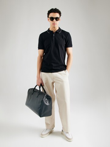 BOSS T-shirt 'Paule 4' i svart