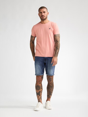 T-Shirt 'Windward' Petrol Industries en rose