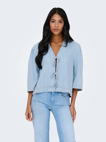 mėlyna ONLY Palaidinė 'ONLZOLA': priekis