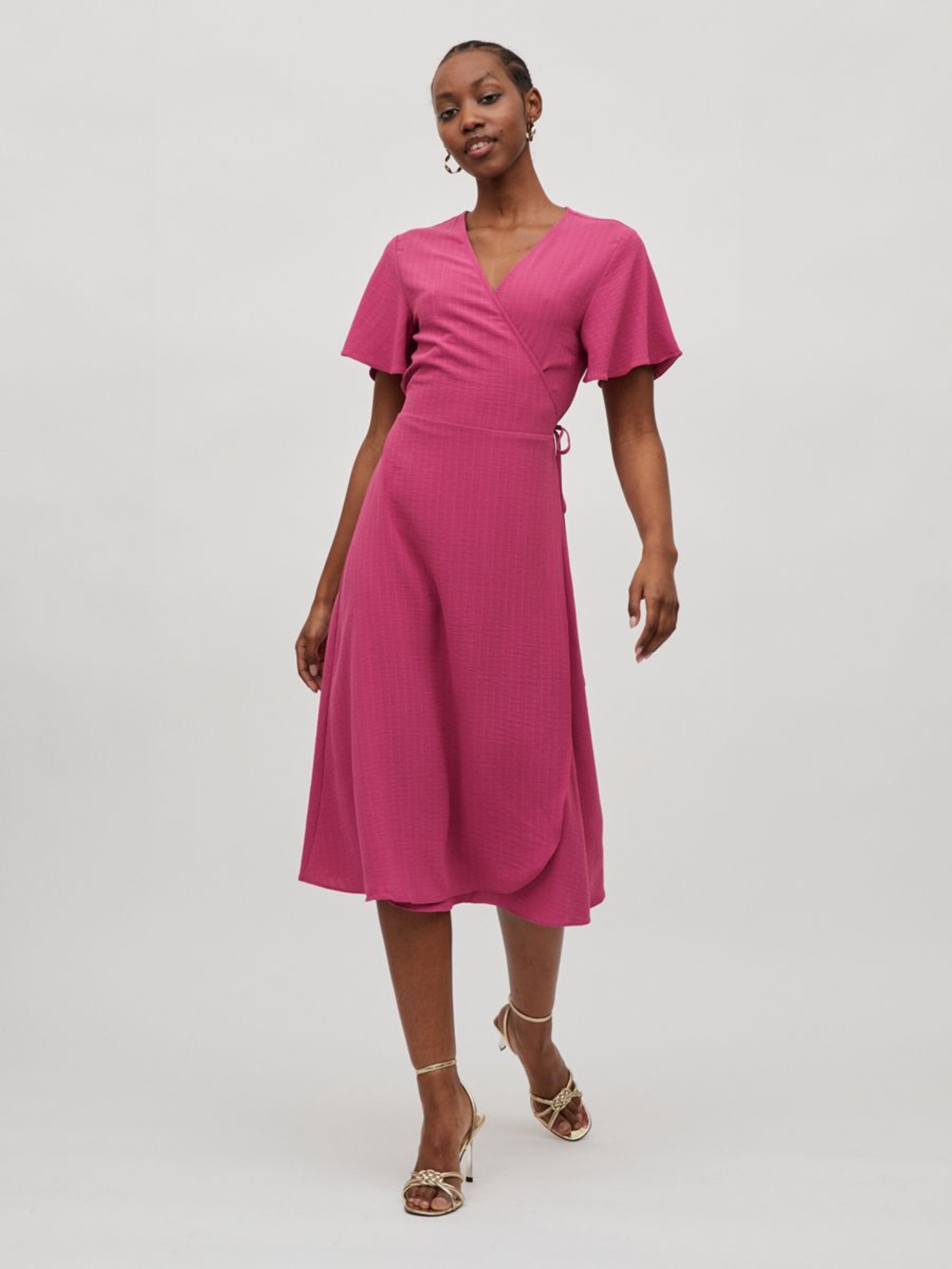 Frauen Kleider VILA Kleid in Pink - MN90232