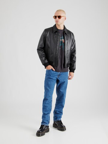 MUSTANG T-Shirt 'AKRON' in Schwarz