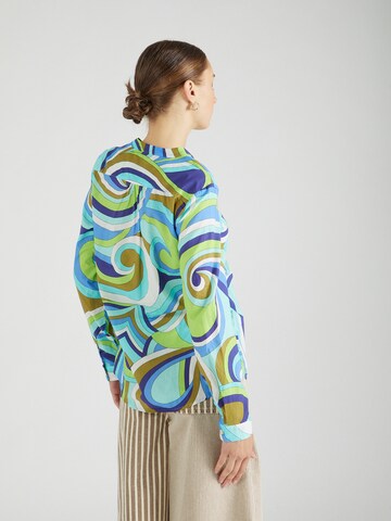 Emily Van Den Bergh Bluse in Blau