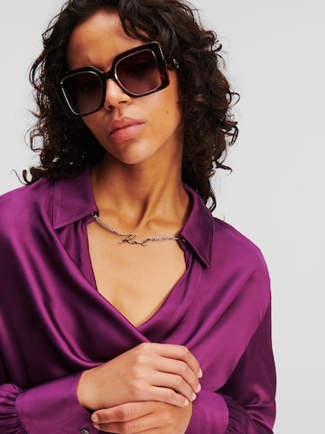 Karl Lagerfeld Blouse in Purple