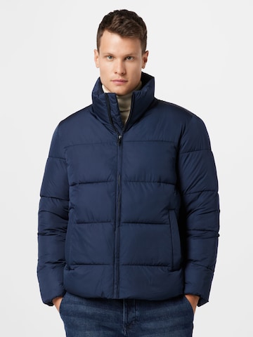 ESPRIT Зимняя куртка в Синий: спереди