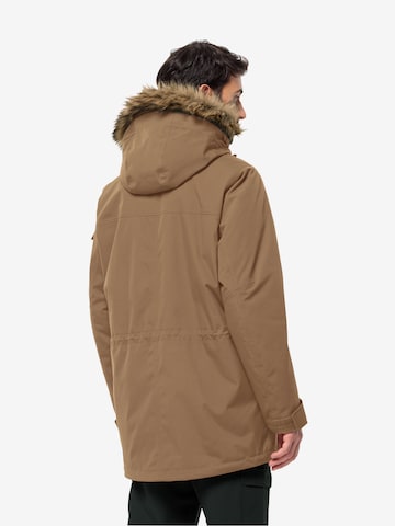 JACK WOLFSKIN Outdoor jacket 'Glacier Canyon' in Brown