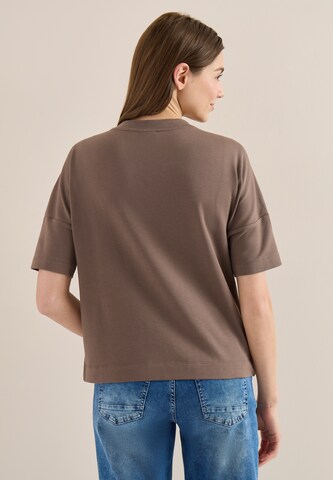 CECIL T-Shirt in Braun