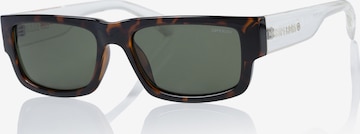 Superdry Eyewear Sunglasses in Brown: front