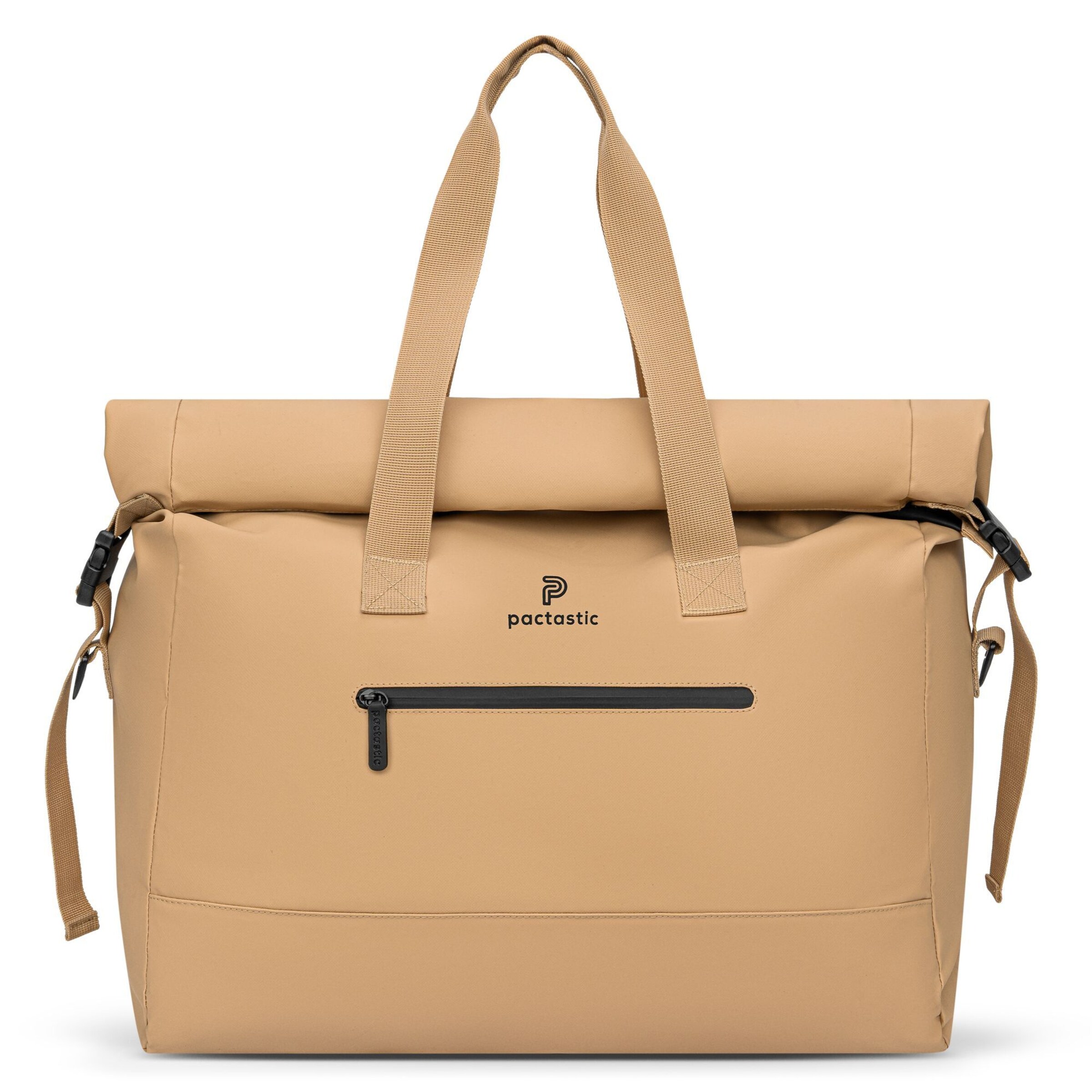 Pactastic Weekender 'Urban Collection' in Beige: Vorderseite