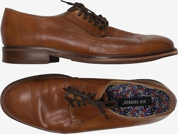 Ben Sherman Halbschuh 46 in Braun: Vorderseite