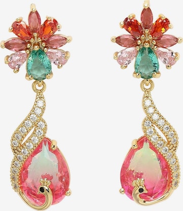 AVANT-GARDE PARIS Oorbellen 'Karolinaya' in Roze: voorkant