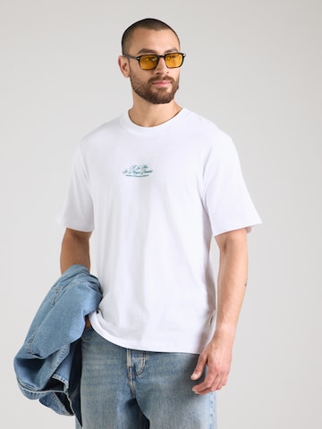 JACK & JONES Μπλουζάκι 'JORCASSIS' σε λευκό: μπροστά