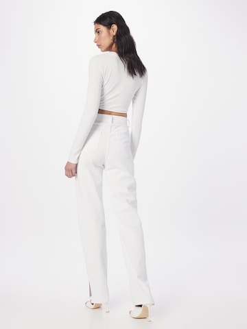 GLAMOROUS Normalny krój Jeansy w kolorze biały