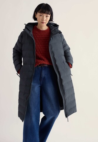 Manteau d’hiver 'Branwen' Seasalt Cornwall en bleu : devant