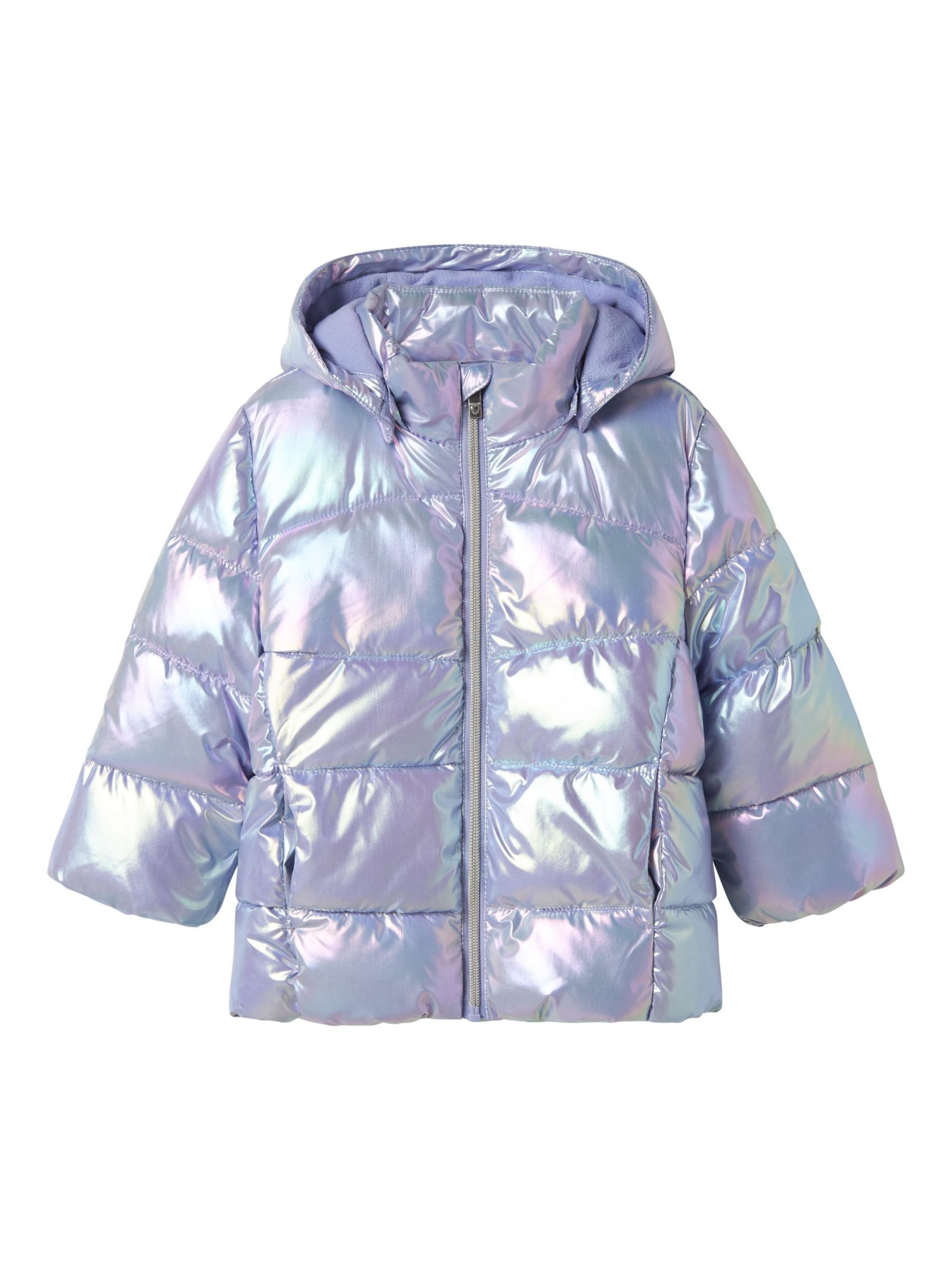 Veste d’hiver 'NMFMOLINA' NAME IT en violet : devant