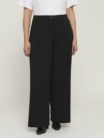 Regular Pantalon Fiorella Rubino en noir