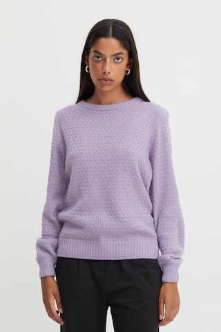ICHI Sweater 'ODANSA' in Purple: front