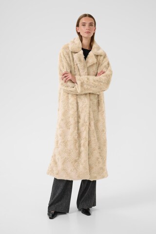 KAREN BY SIMONSEN Between-seasons coat 'Bolinda' in Beige: front