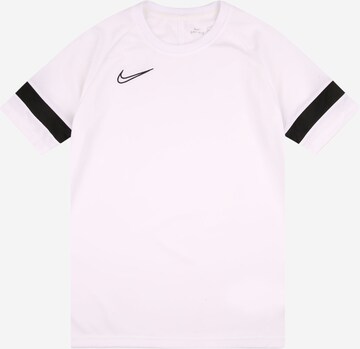 NIKE Functioneel shirt 'Academy 21' in Wit: voorkant