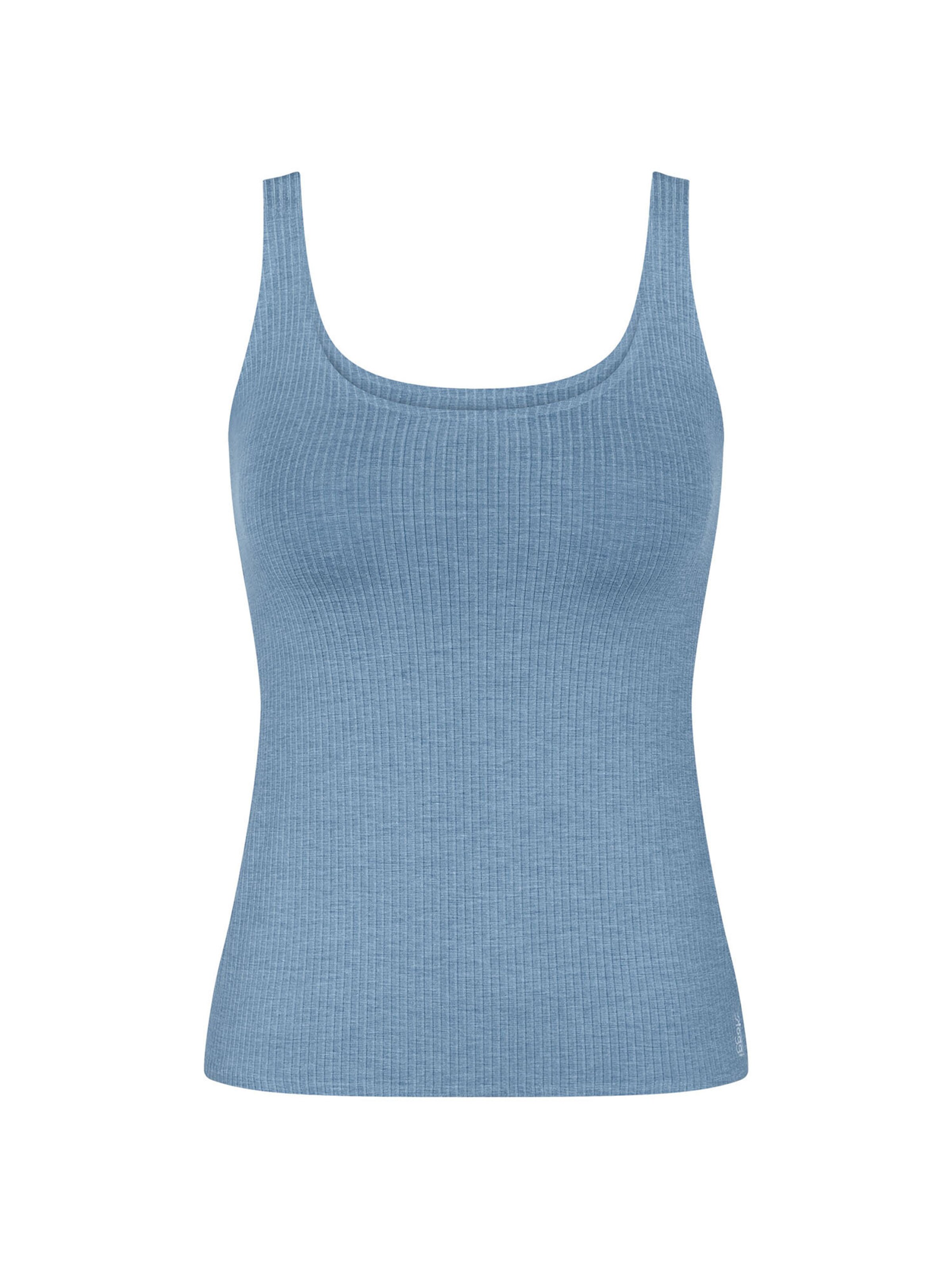 Haut ' Blue ZERO Feel Pure ' SLOGGI en bleu : devant