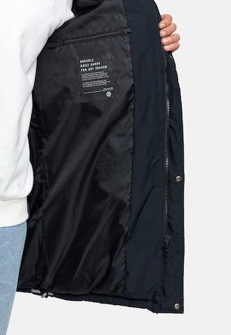 INDICODE JEANS Winterjas ' Pazze' in Zwart