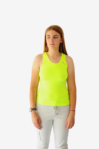 Joluvi Sports Top 'Ultra Tir' in Yellow: front