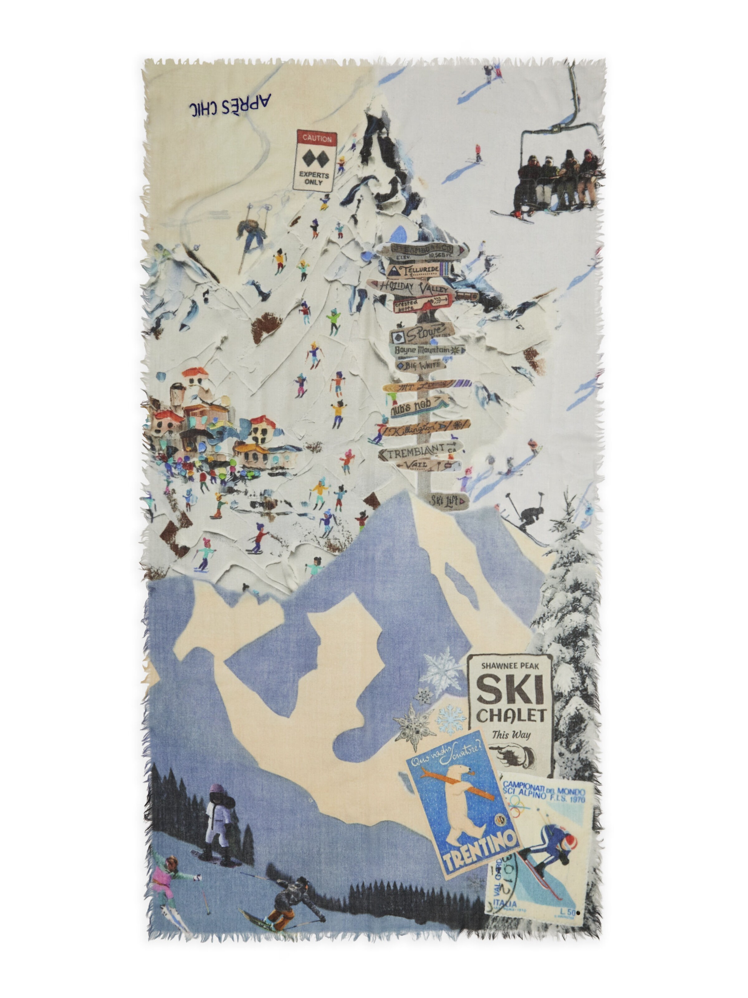 CODELLO Schal in Grau